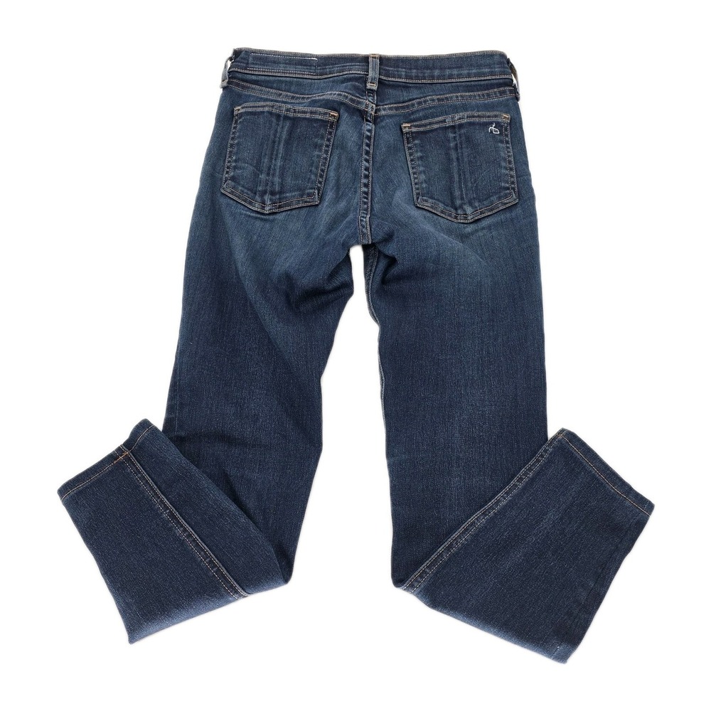 Rag & Bone Ankle Skinny Jeans Womens 26 Blue Denim Cotton - Picture 7 of 9